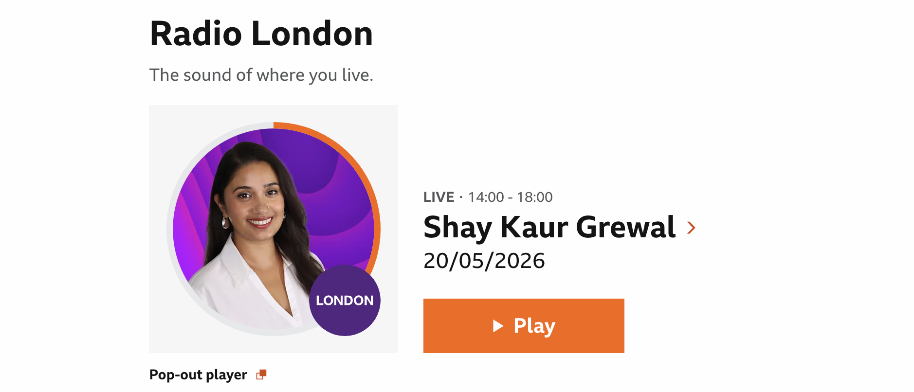 Sian and Amy on BBC Radio London